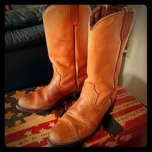 Circle A vintage cowboy boots